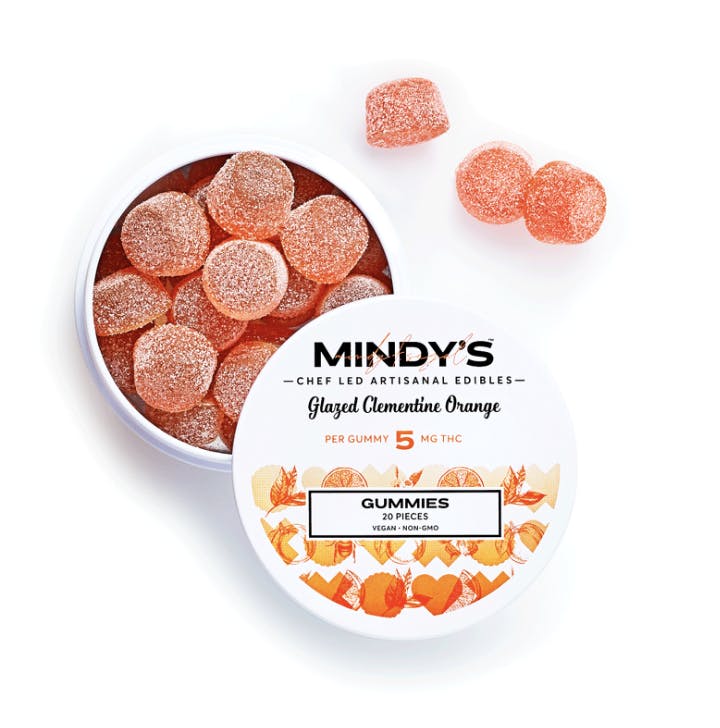 Photograph of product: Mindy's I Glazed Clementine Orange 20pk 5mg Gummies