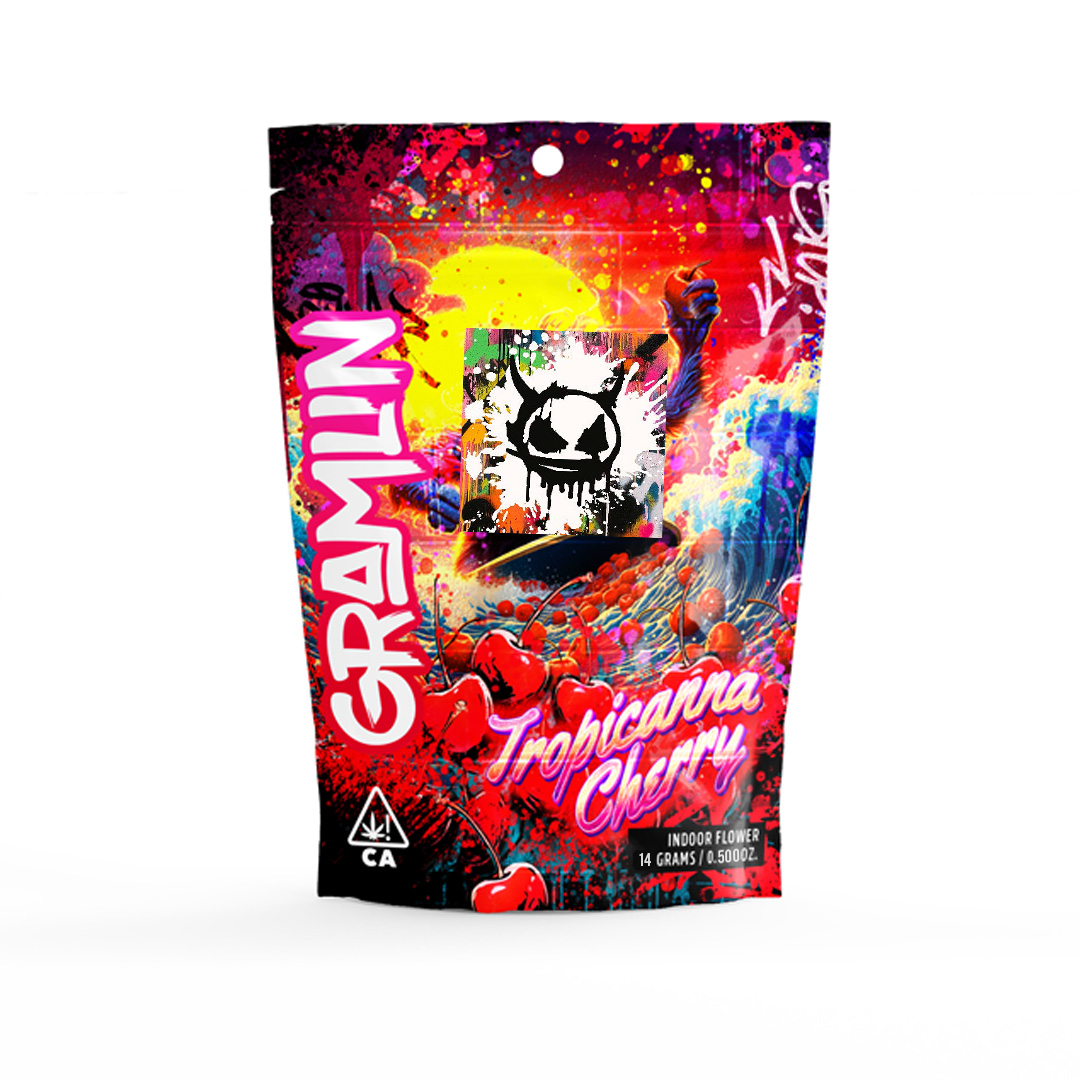 Photograph of product: GRAMLIN FLOWER - TROPICANNA CHERRY 14G