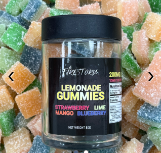 Photograph of product: FCC | Lemonade Gummies | 200mg TH-oui