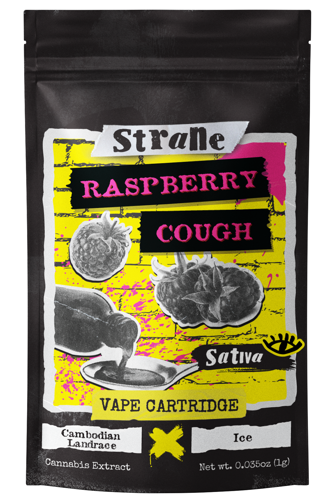 Photograph of product: Raspberry Cough Cart | Strane |