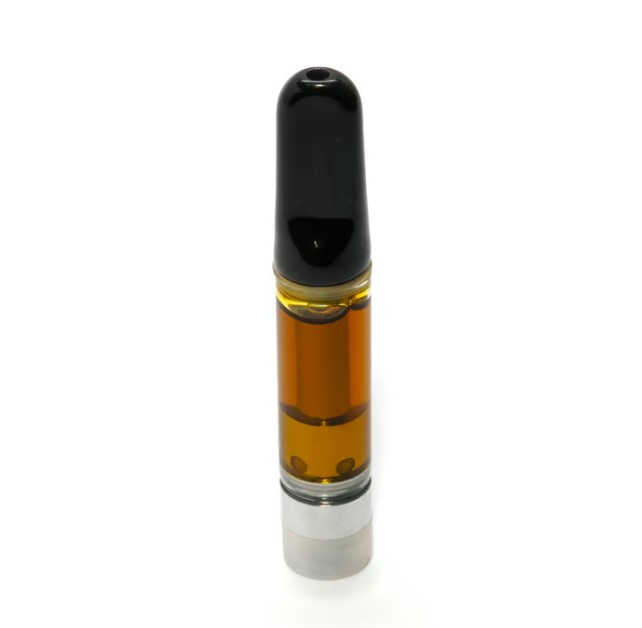 Photograph of product: Disposable Cartridge - 1g Live Resin Vibes Disposable - Godfather Banana