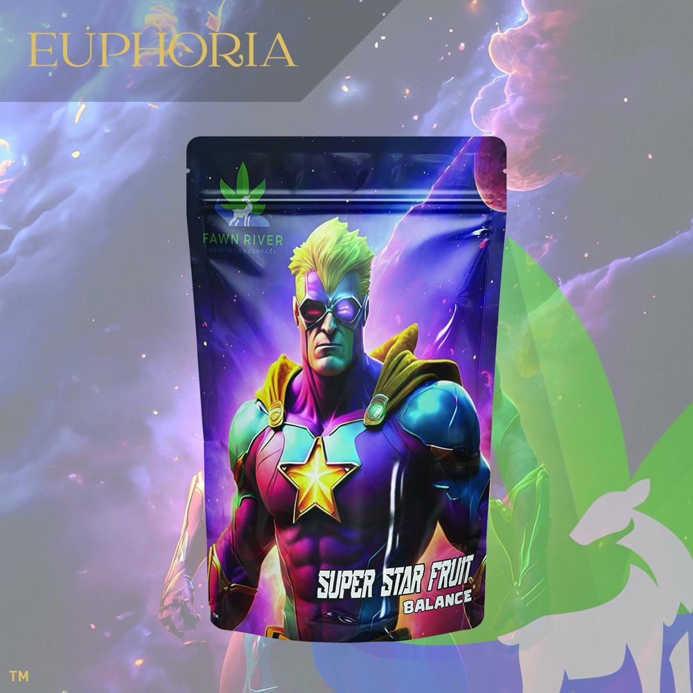 Photograph of product: Euphoria - Super Star Fruit 28G
