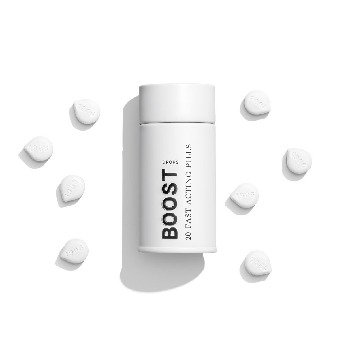 Photograph of product: 100mg/20pc - Boost Drops Tin
