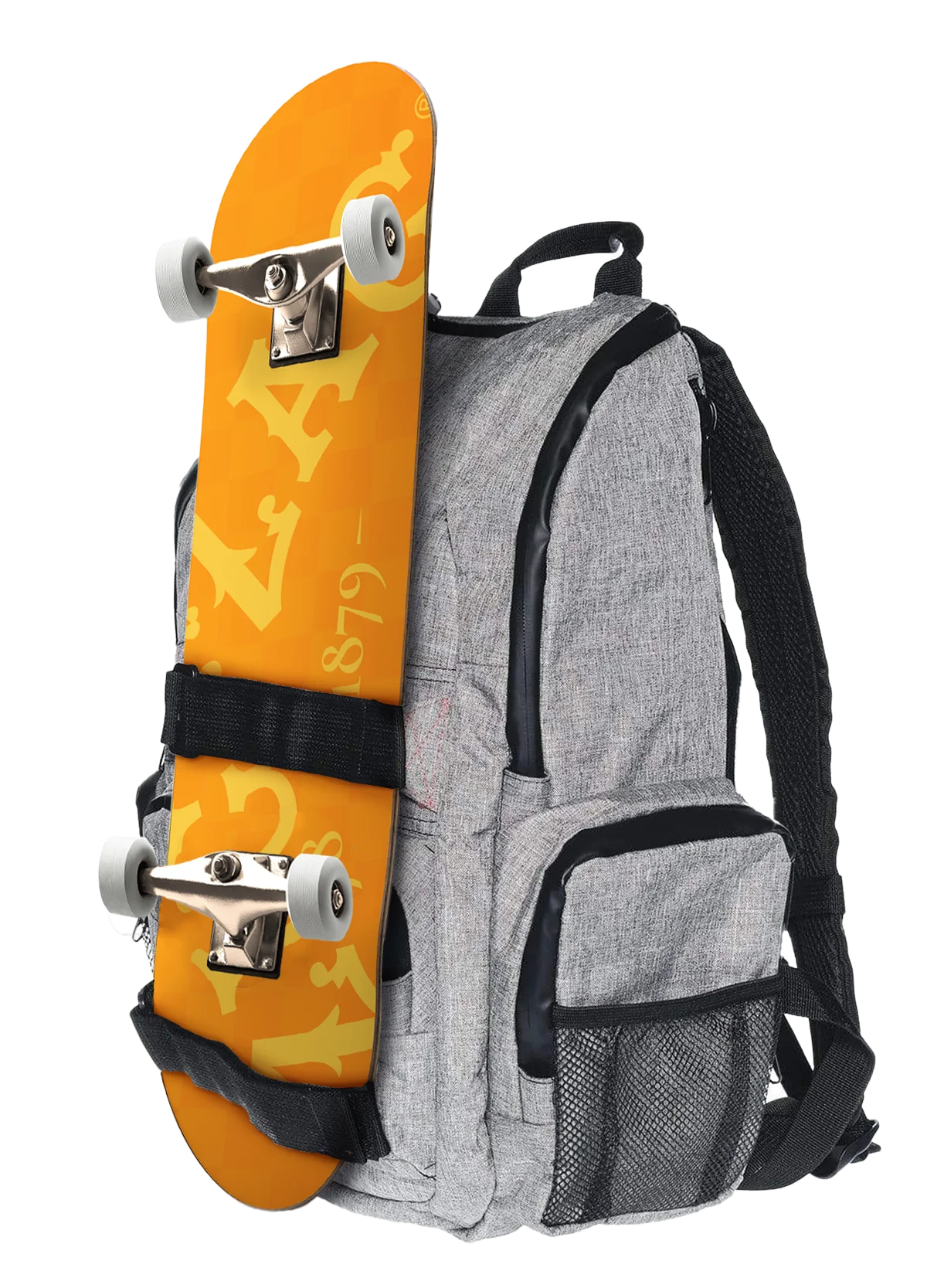 Photograph of product: BrightBay Smell Proof Carbon Transport Backpack DL Skater - Wolf Gray