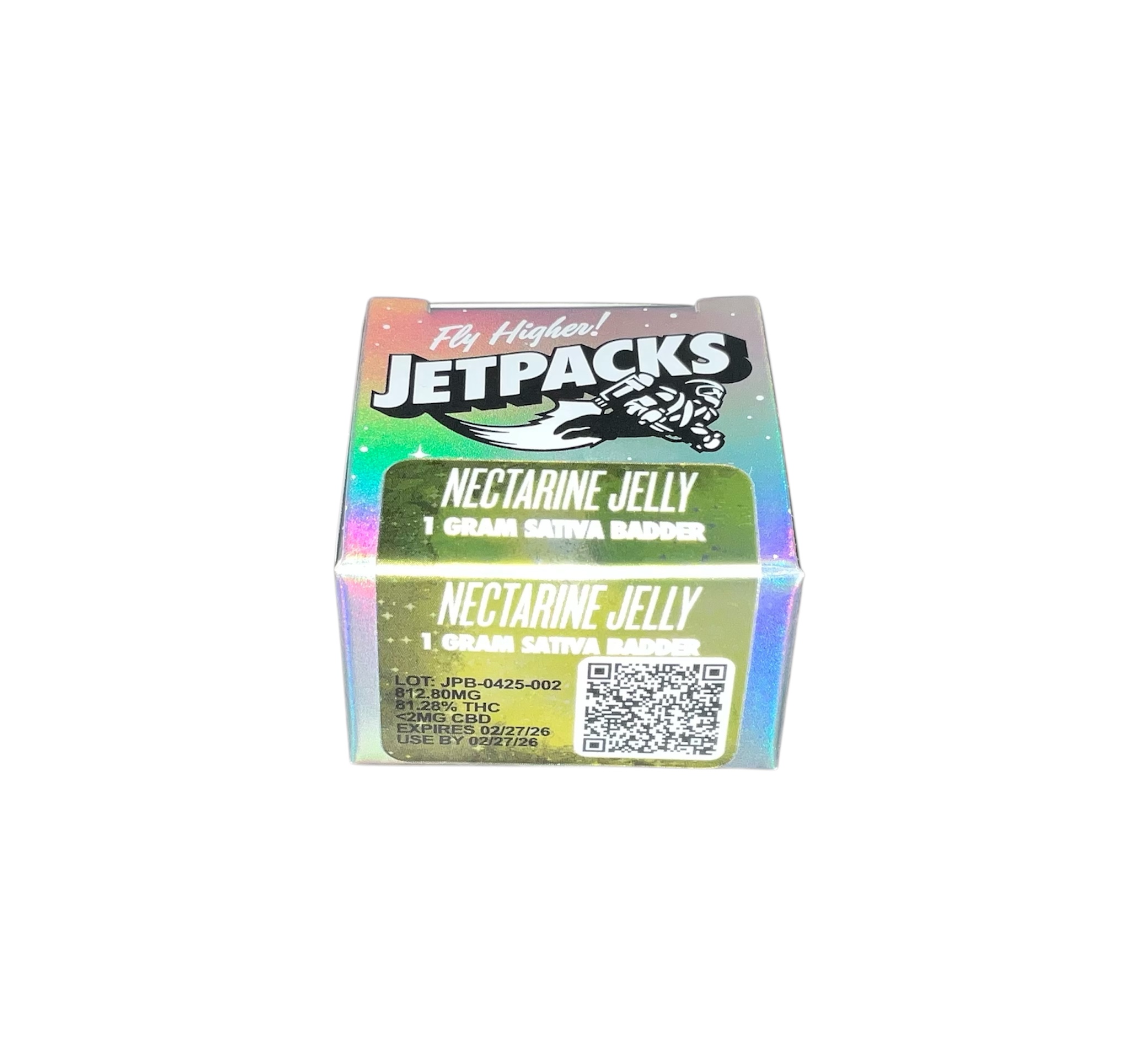 Photograph of product: Jetpacks Nectarine Jelly Badder