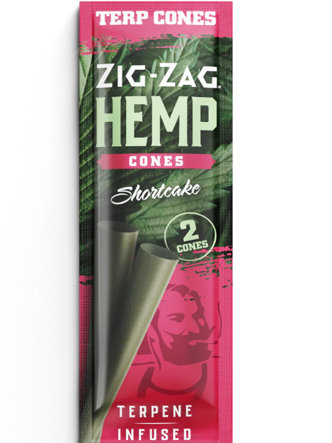 Photograph of product: Zig-Zag - Terpene Infused Cones - (Shortcake)