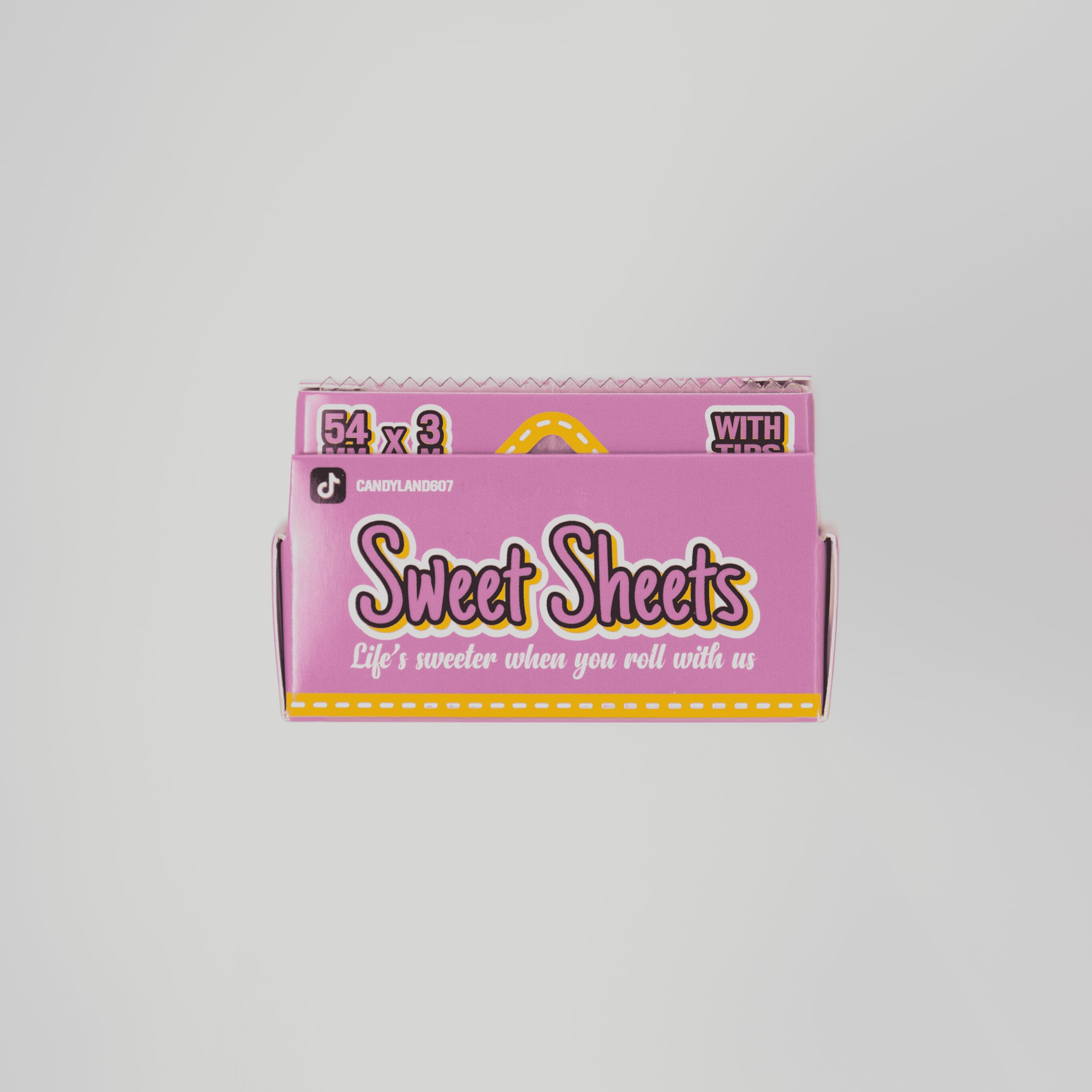 Photograph of product: Accessories | Sweet Sheets | Strawberry | 10ft Rolling Paper