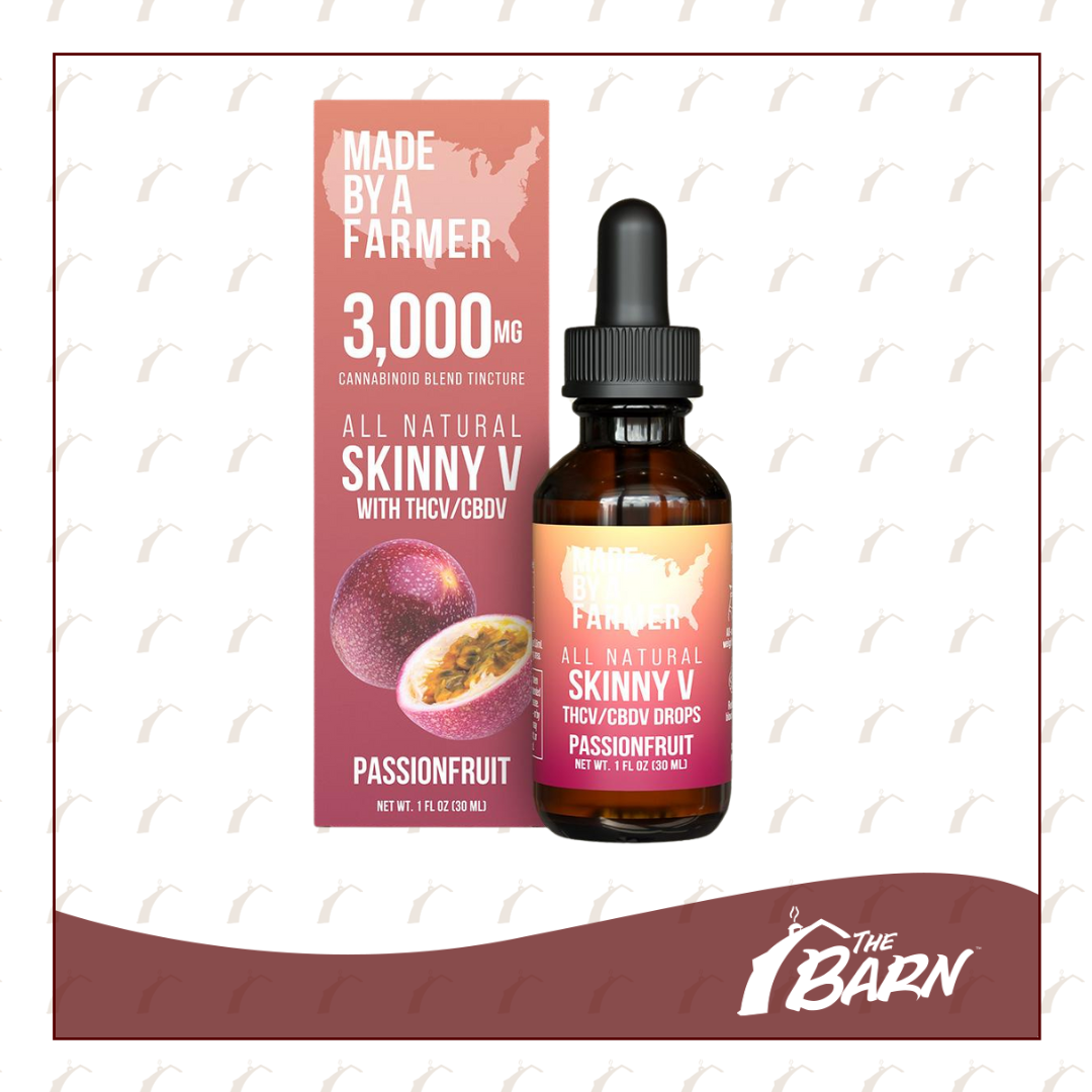 Photograph of product: MBAF 3000mg TH-ouiV CBDV Tincture - Passionfruit - REC