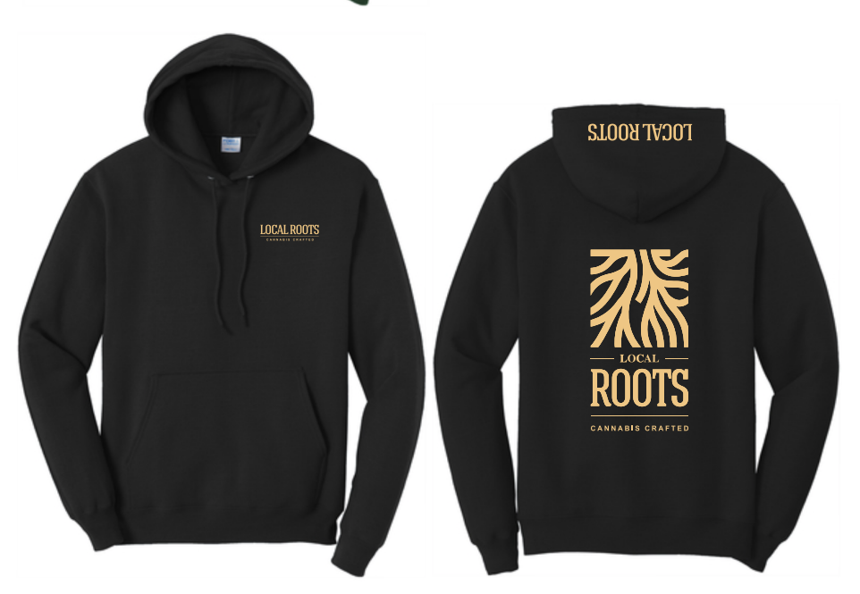 Photograph of product: Local Roots Black Hoodie | XL