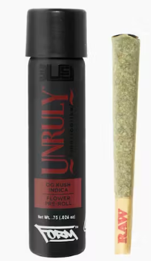 Photograph of product: BLEM Unruly OG Preroll