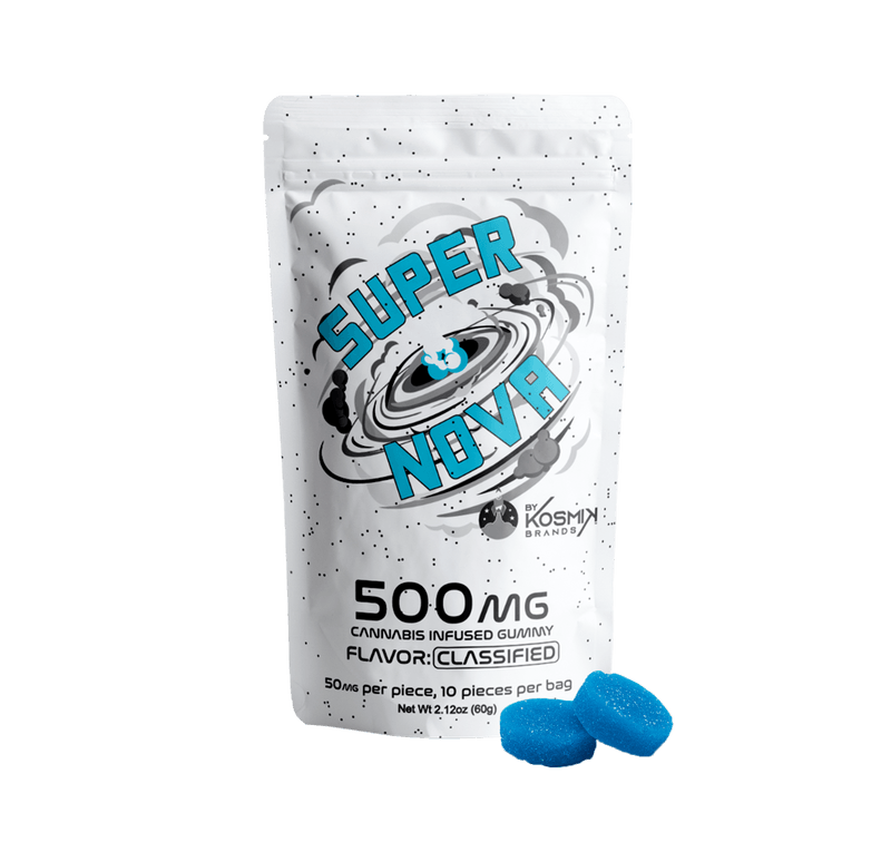Photograph of product: Kosmik- Gummy-Super Nova-Blue