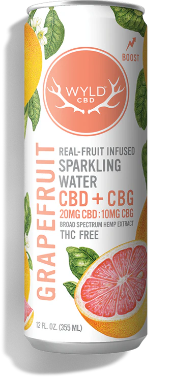 Photograph of product: Wyld CBD | Beverage 12oz | Grapefruit