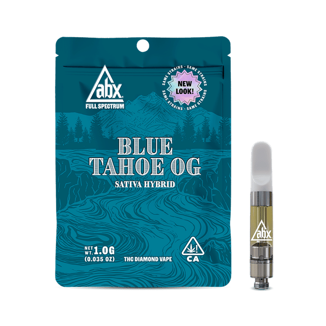 Photograph of product: Blue Tahoe OG High Potency Vape Cartridge 1g - Sales Floor