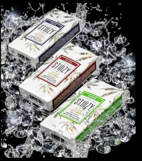 Photograph of product: Stiiizy: Lemon Cherry Gelato 1G LQD AIO