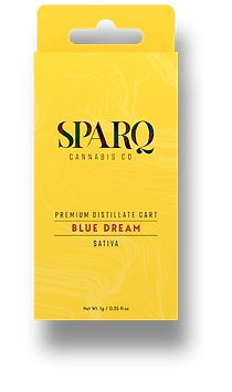 Photograph of product: Blue Dream | 1g Cartridge | SparQ