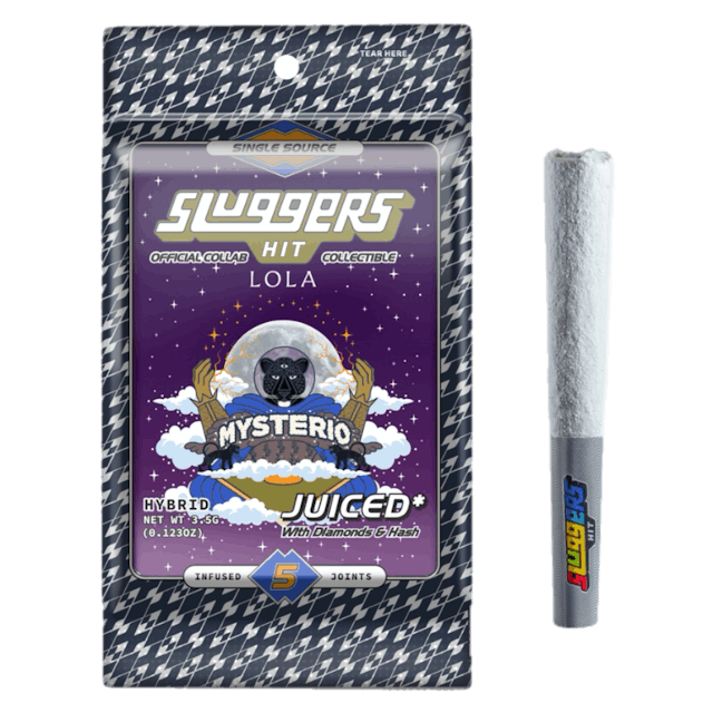 Photograph of product: Mysterio Infused Pre-Roll 5pk 3.5g - 