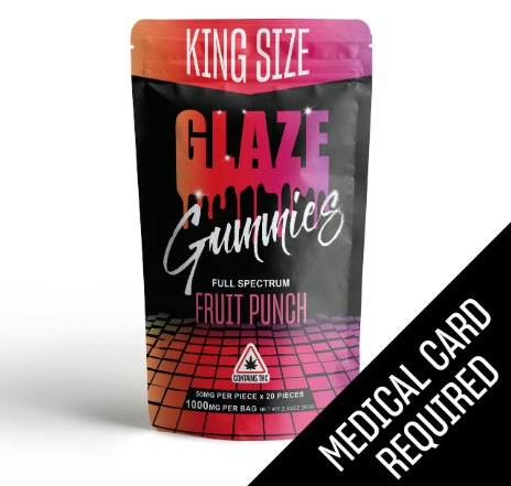 Photograph of product: Fruit Punch 50mg Gummies | Full Spectrum Total