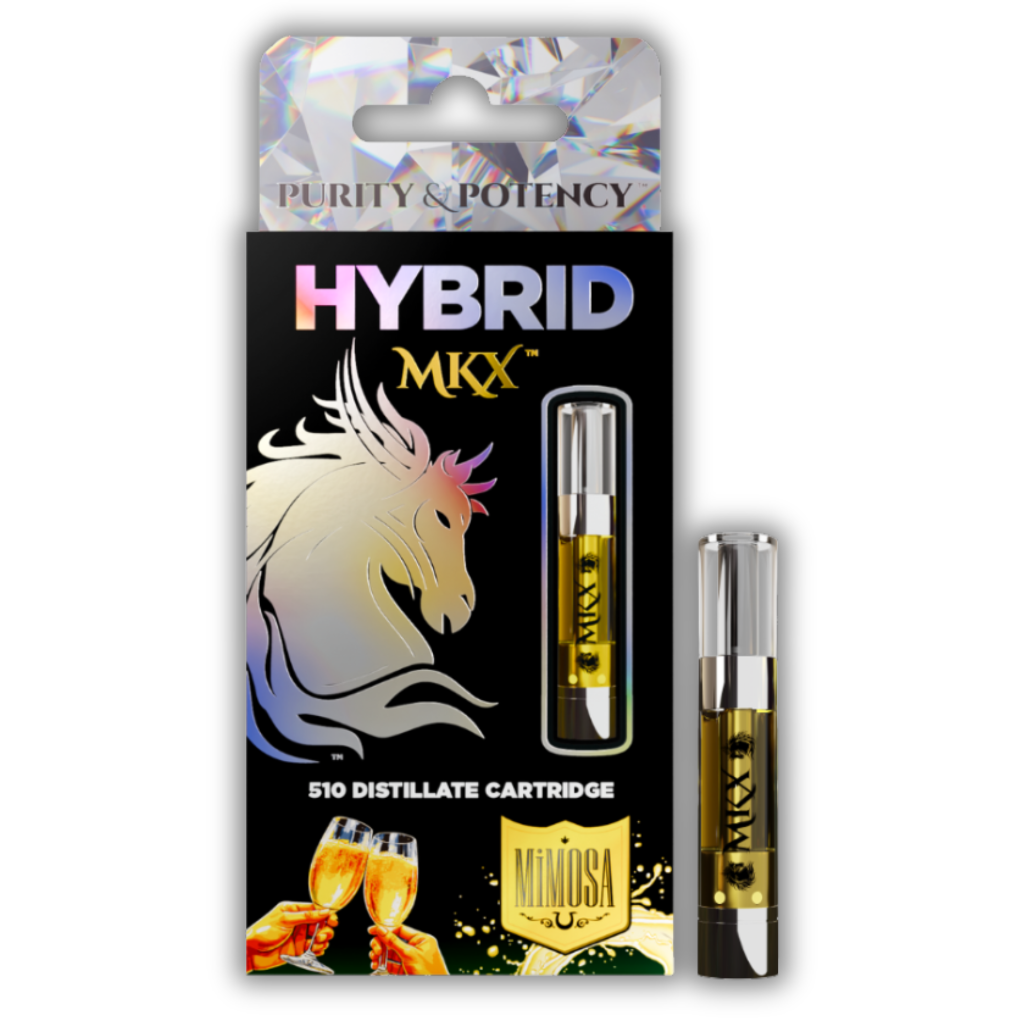 Photograph of product: MKX | Distillate 510 Cart | Mimosa | 1g