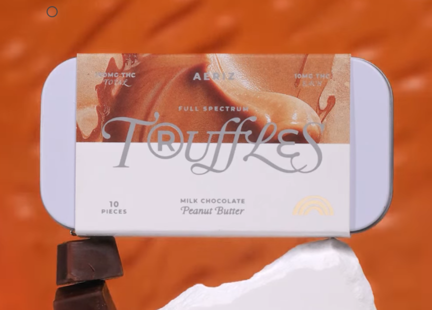 Photograph of product: Edible l I Truffles I Peanut Butter Chocolates [10pk]