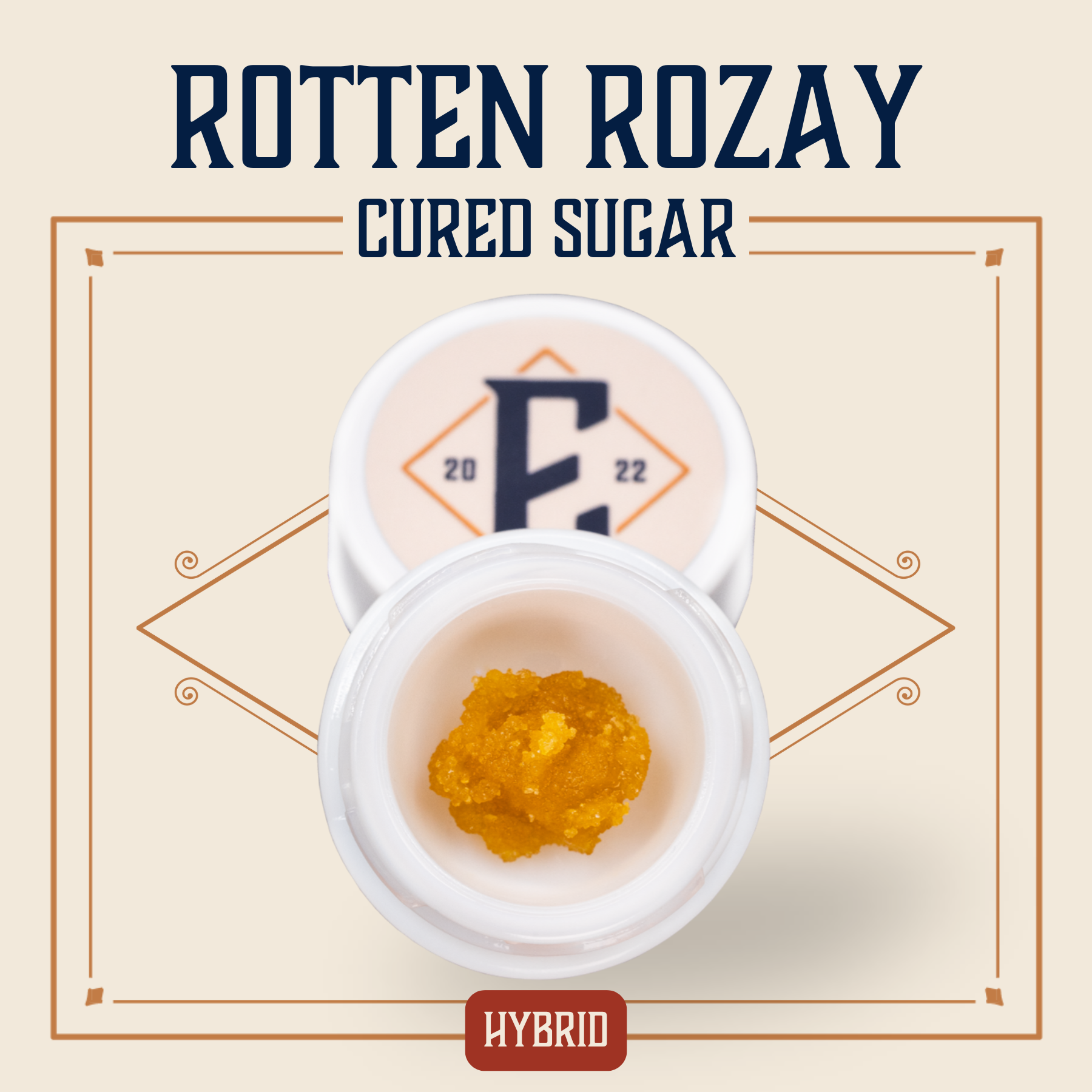Photograph of product: Rotten Rozay Cured Sugar