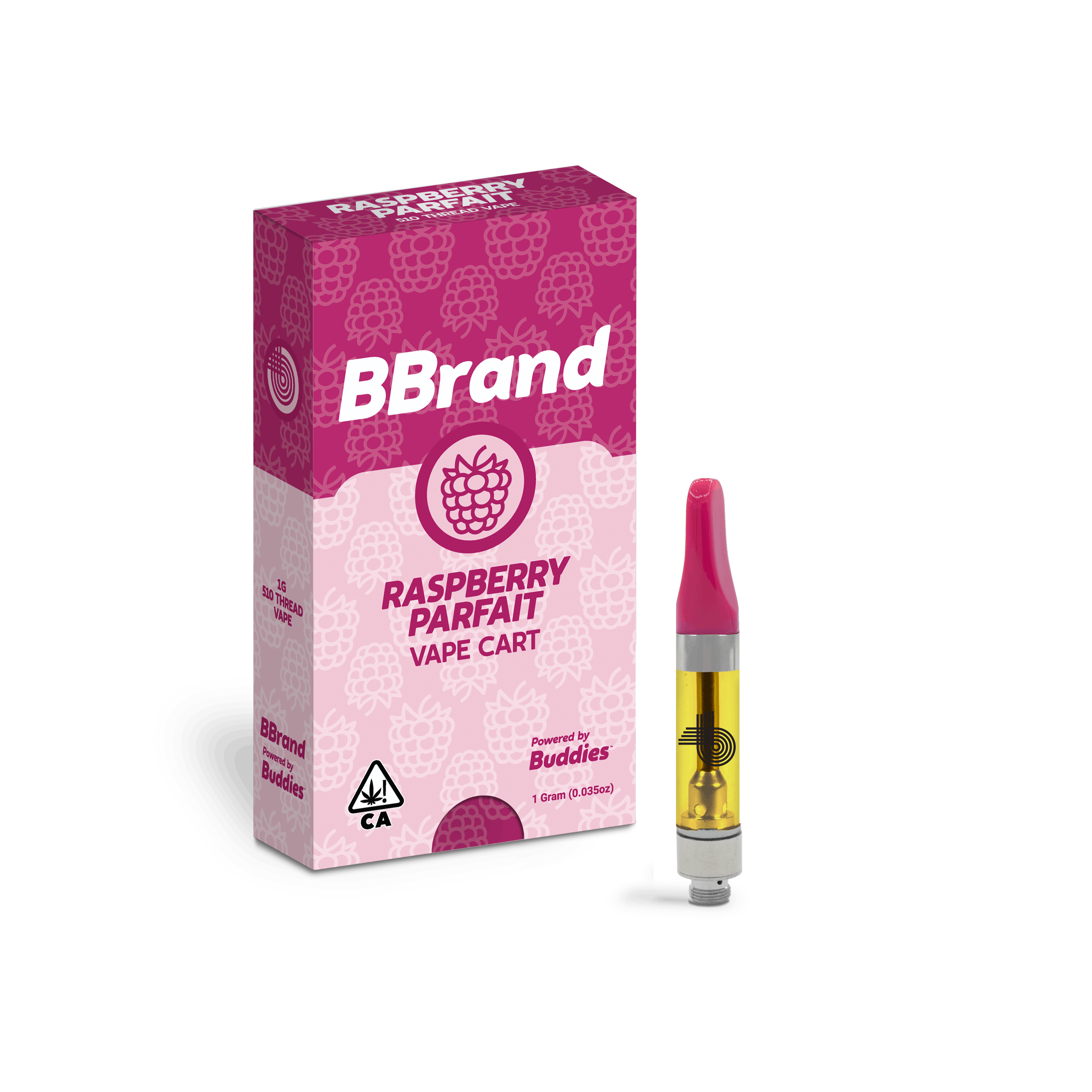 Photograph of product: BBrand | Raspberry Parfait Cartridge | 1g