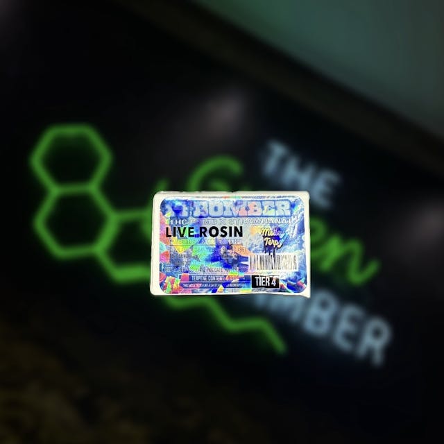 Photograph of product: 14 Bomber Tier 4 Rosin - Concentrate