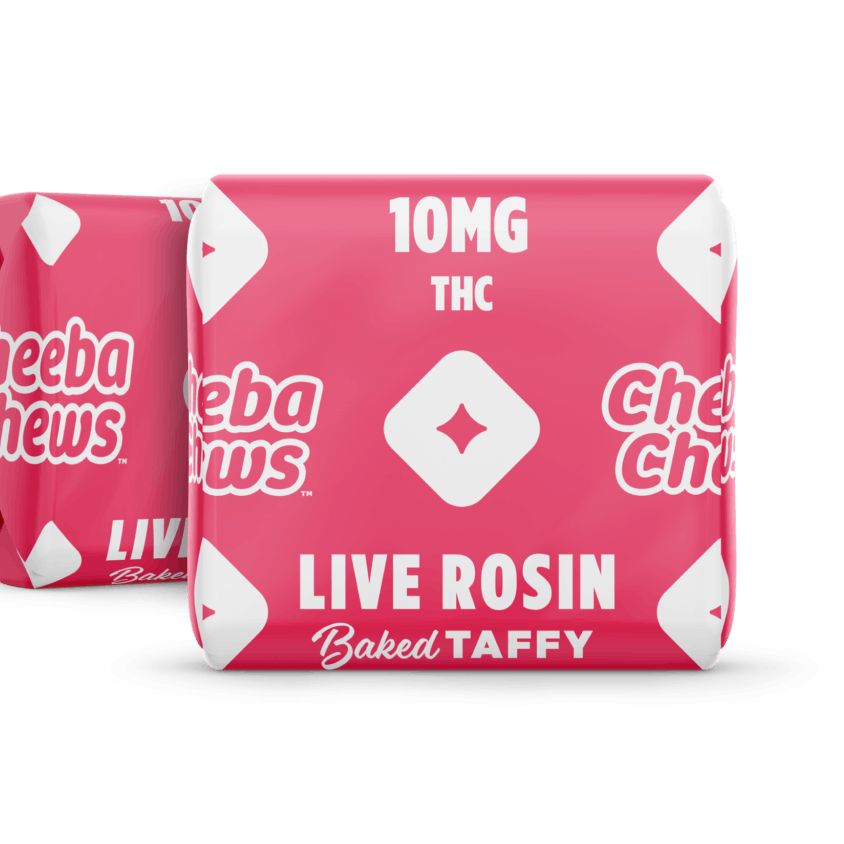 Photograph of product: Cheeba Strawberry- Live Rosin 100mg