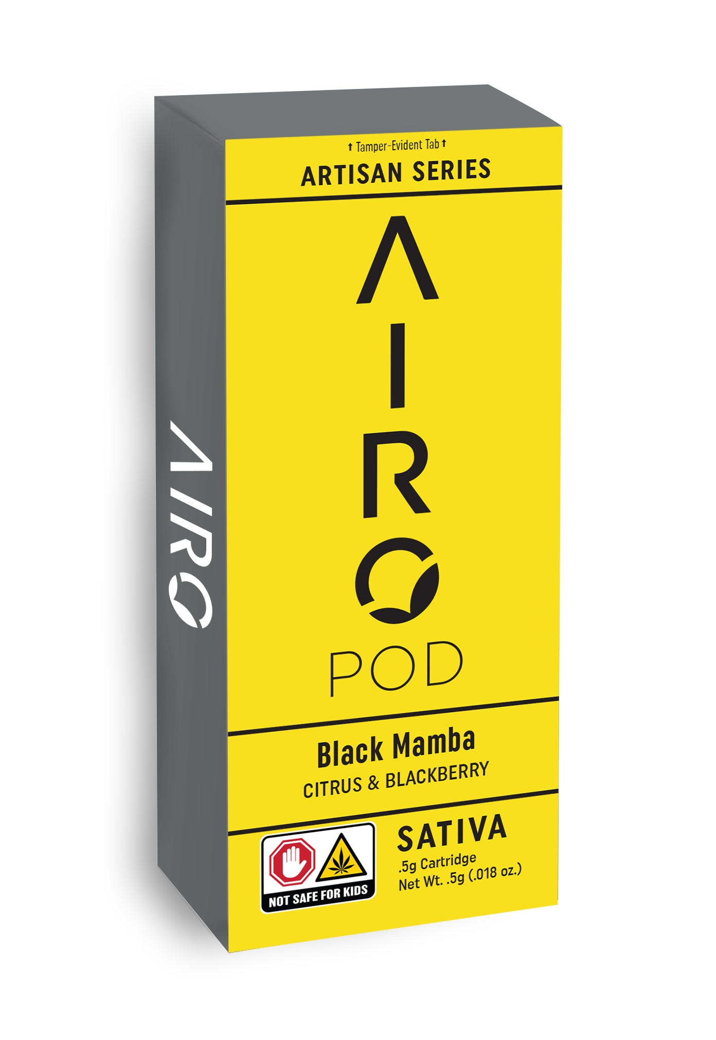 Photograph of product: Airo | Black Mamba (S) Distillate Cart | .5g
