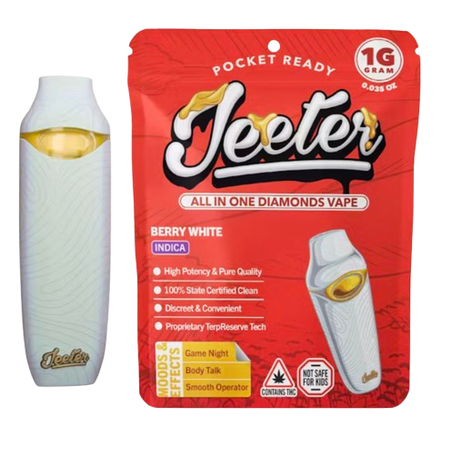 Photograph of product: Jeeter | Berry White Liquid Diamond Disposable