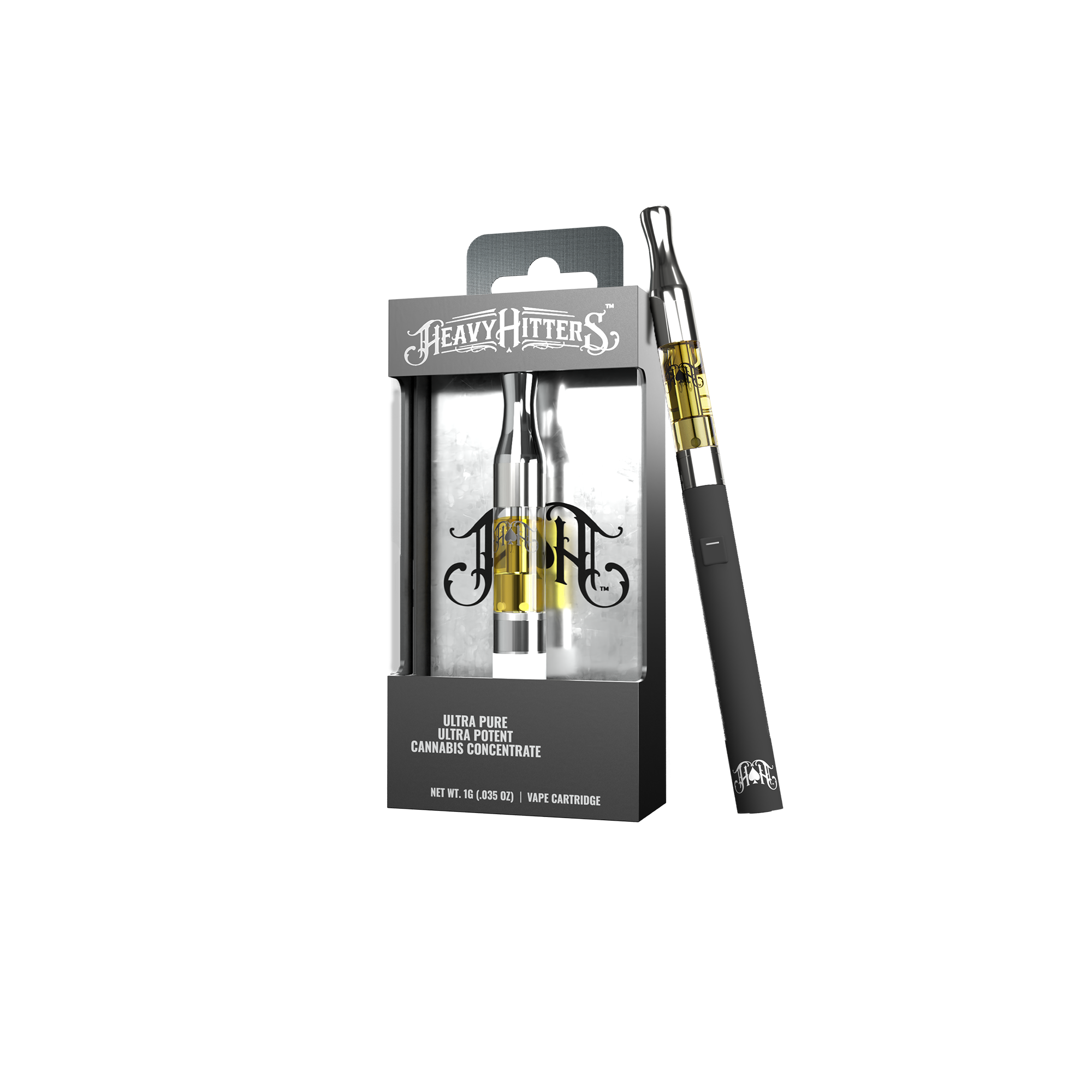 Photograph of product: Heavy Hitters - Cartridge - Apple Fritter - 1G