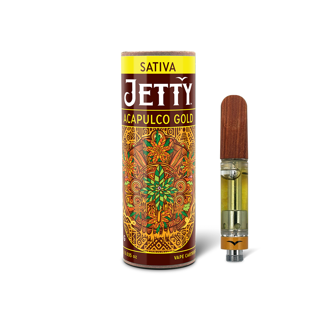 Photograph of product: Acapulco Gold High THC Vape Cartridge 1g
