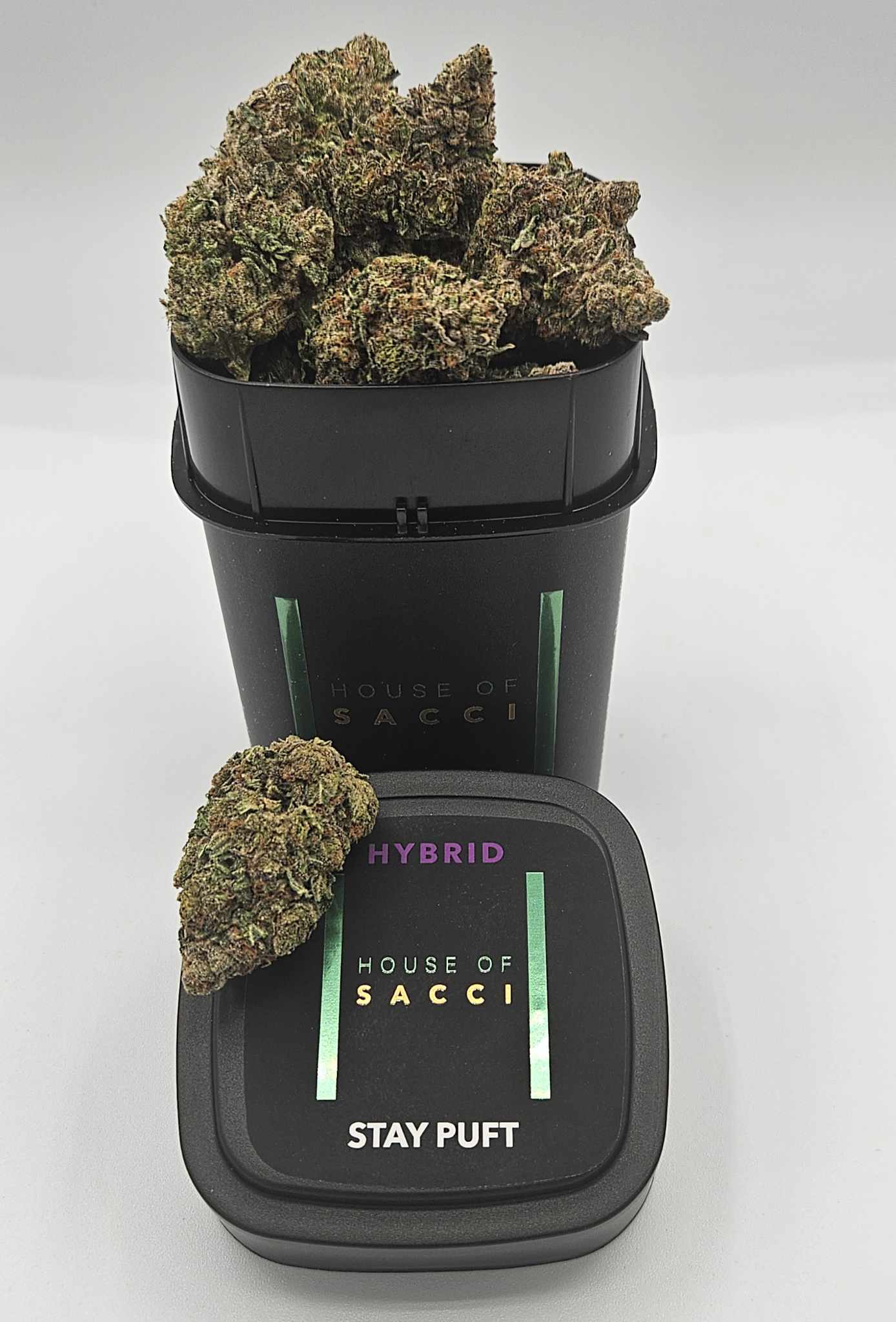 Photograph of product: HOUSE OF SACCI | JAR FLOWER | STAY PUFT - 28g