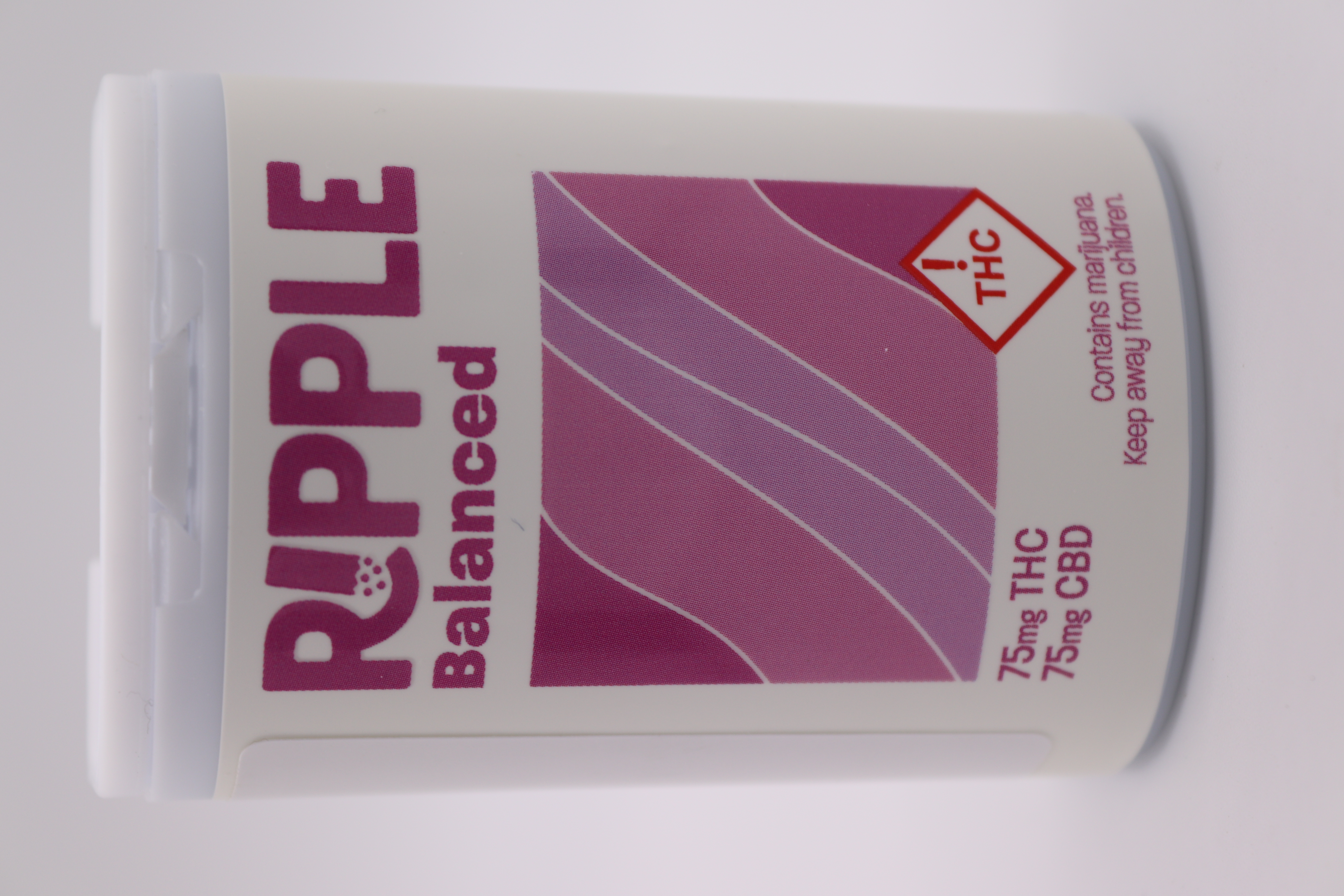 Photograph of product: RIPPLE DISSOLVES - BALANCED (75MG TH-oui / 75MG CBD) 1:1