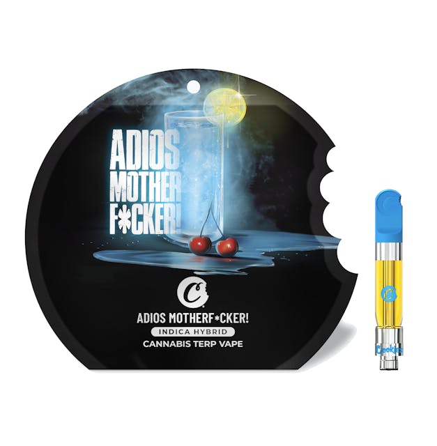 Photograph of product: Adios Mother F*cker (I/H) 1g Cartridge - Adios Mother F*cker