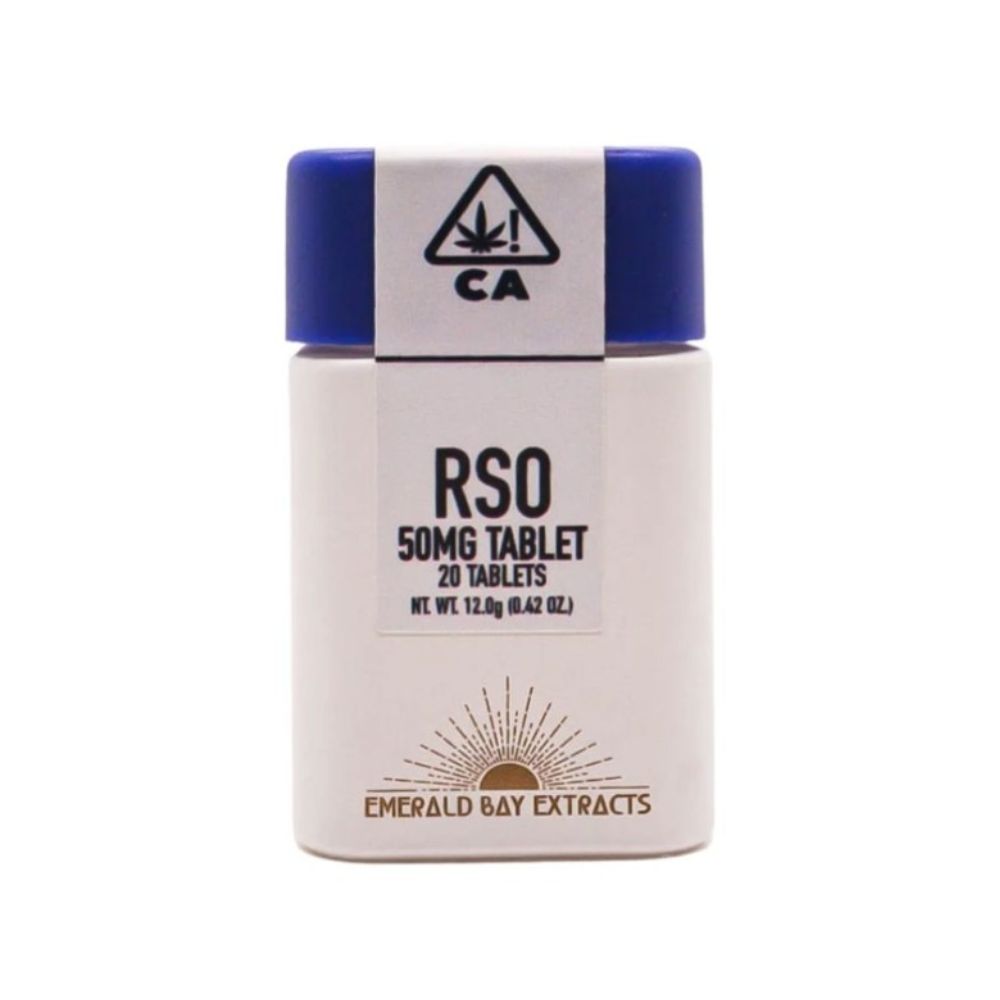 Photograph of product: BLUE SKUNK 50MG TABLETS 1000MG - EMERALD BAY EXTRACTS