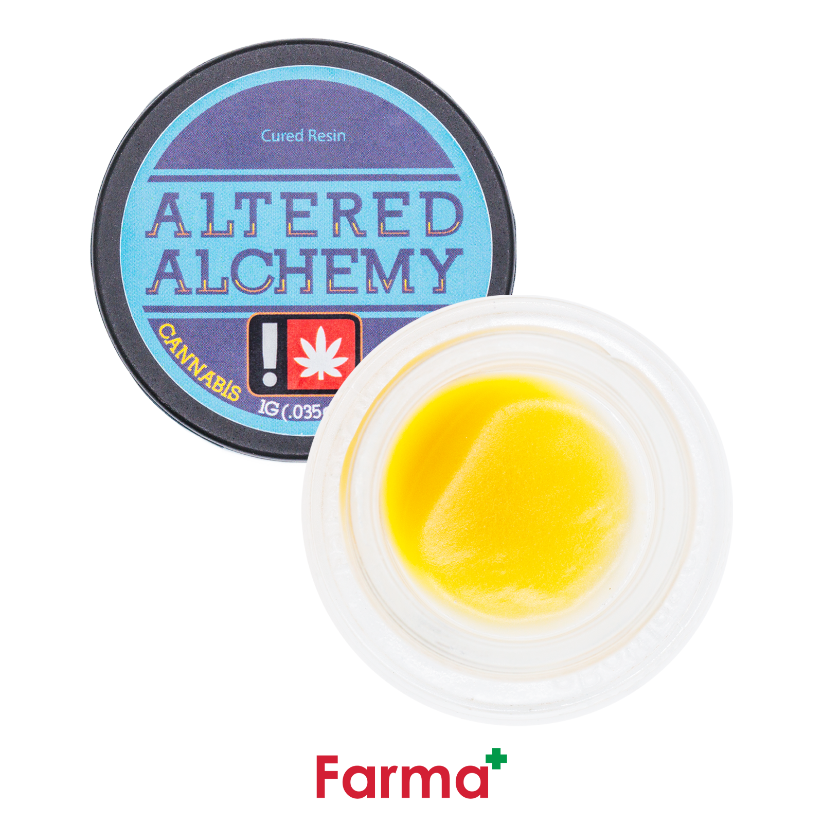 Photograph of product: Altered Alchemy Citrus Crasher Cured Resin 1g