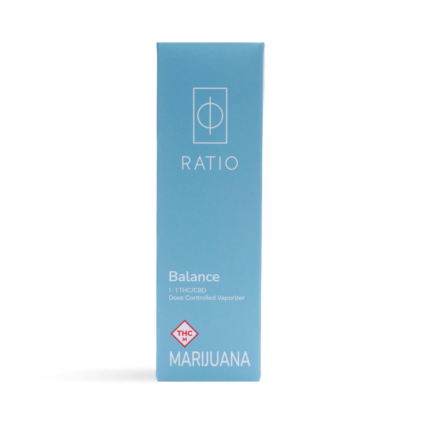 Photograph of product: 0.5g Disposable Vape | "Balance" 1:1 TH-oui:CBD