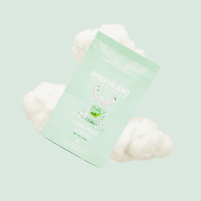 Photograph of product: Cool Mint Chocolate Bar 100mg (10-Pack | 10mg Each)