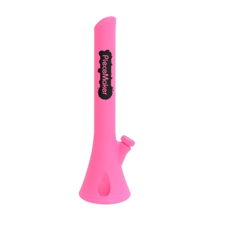 Photograph of product: PieceMaker Kirby Large Silicone Bong W/Ice Catcher