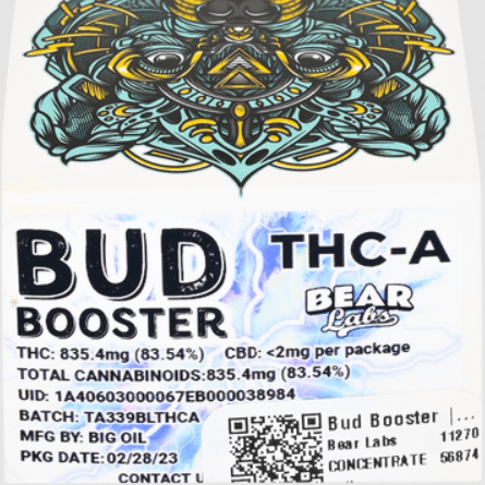 Photograph of product: Bud Booster TH-ouia - Bear Labs - 