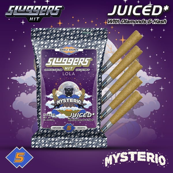Photograph of product: Mysterious Infused Prerolls - 3.5g 5pk - 