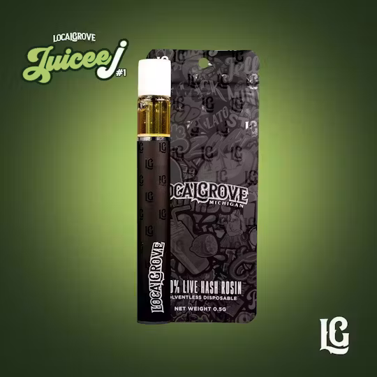 Photograph of product: Local Grove - au chocolat Rosin Disposable - Juicee J