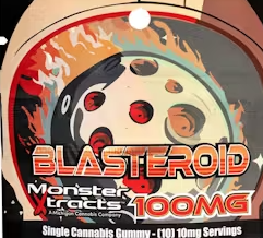 Photograph of product: Monster - Strawberry Kiwi - 100MG Blasteroid (1 Piece)