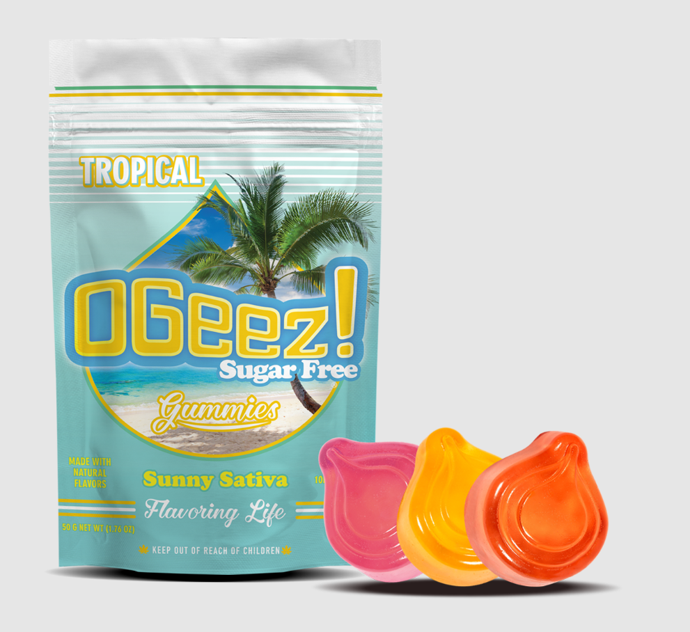 Photograph of product: Sugar Free - Tropical Sunny Oui'd - 10 pack