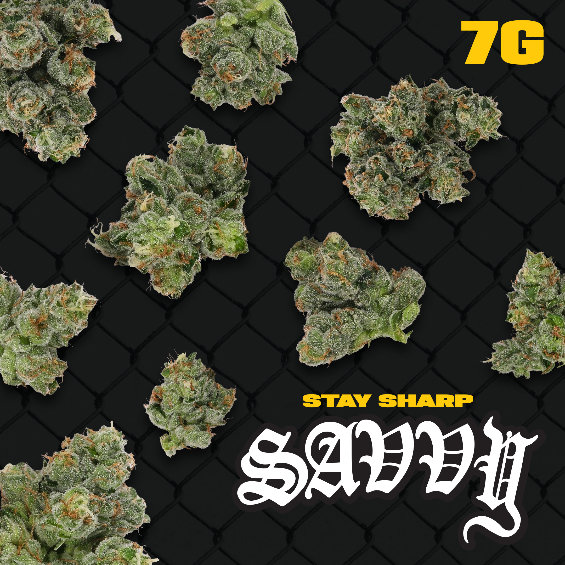 Photograph of product: Chem Valley Kush Small Flower T26.64 (2-25973) - 7g