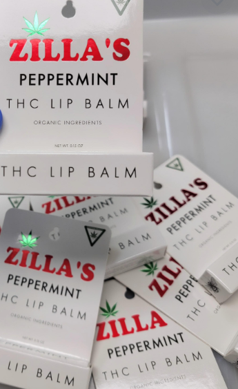 Photograph of product: Zilla's - Peppermint - Lip Balm