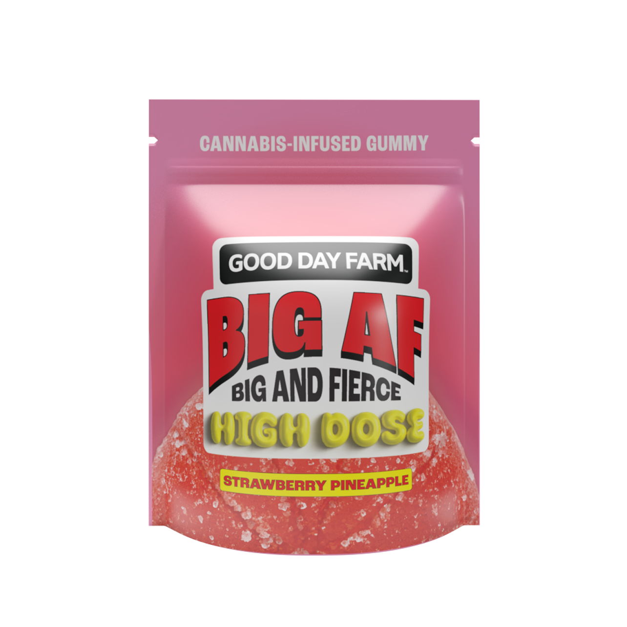 Photograph of product: STRAWBERRY PINEAPPLE | HIGH DOSE GUMMY