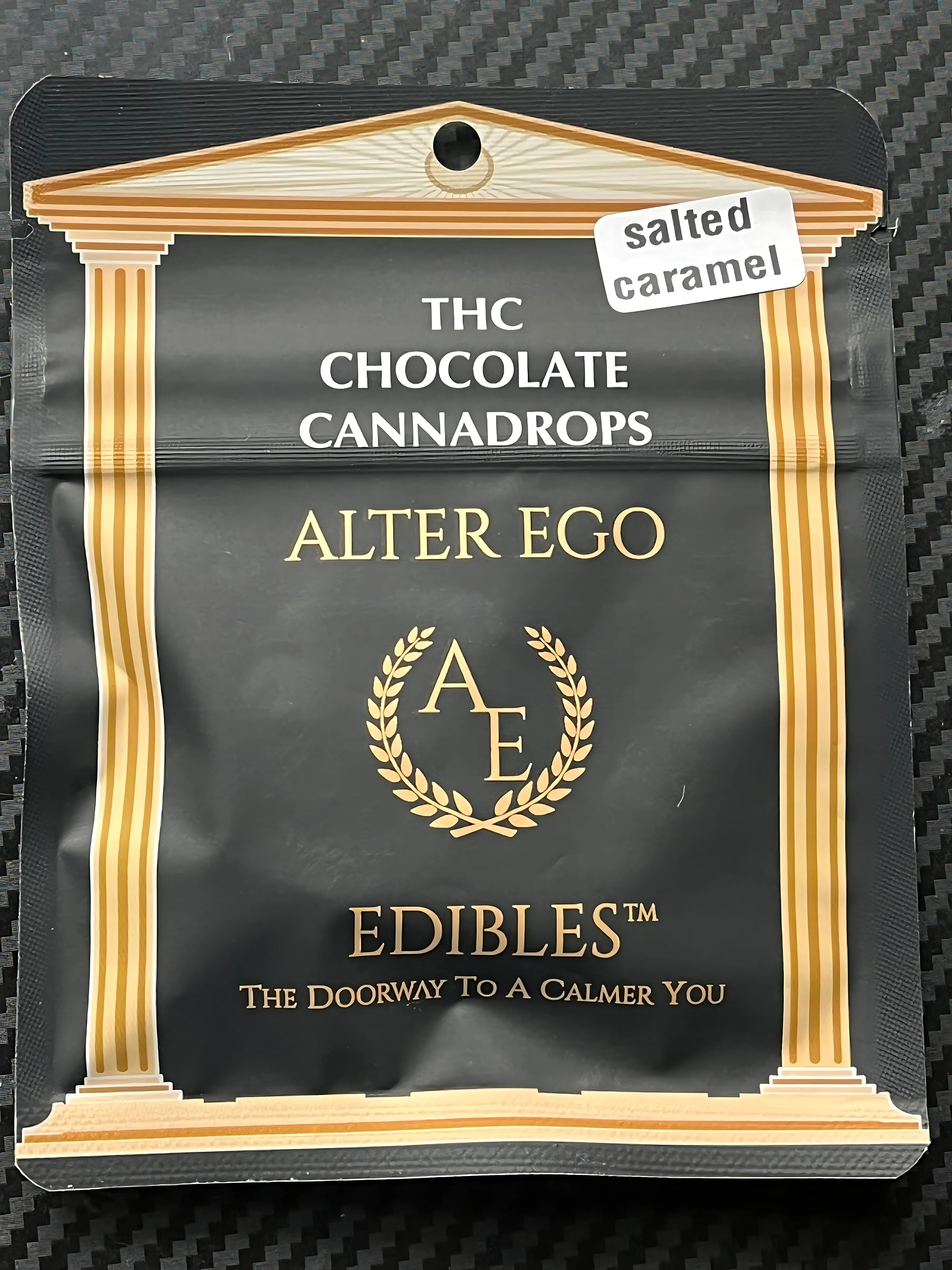 Photograph of product: Alter Ego- Salted Caramel- 200mg cannadrops