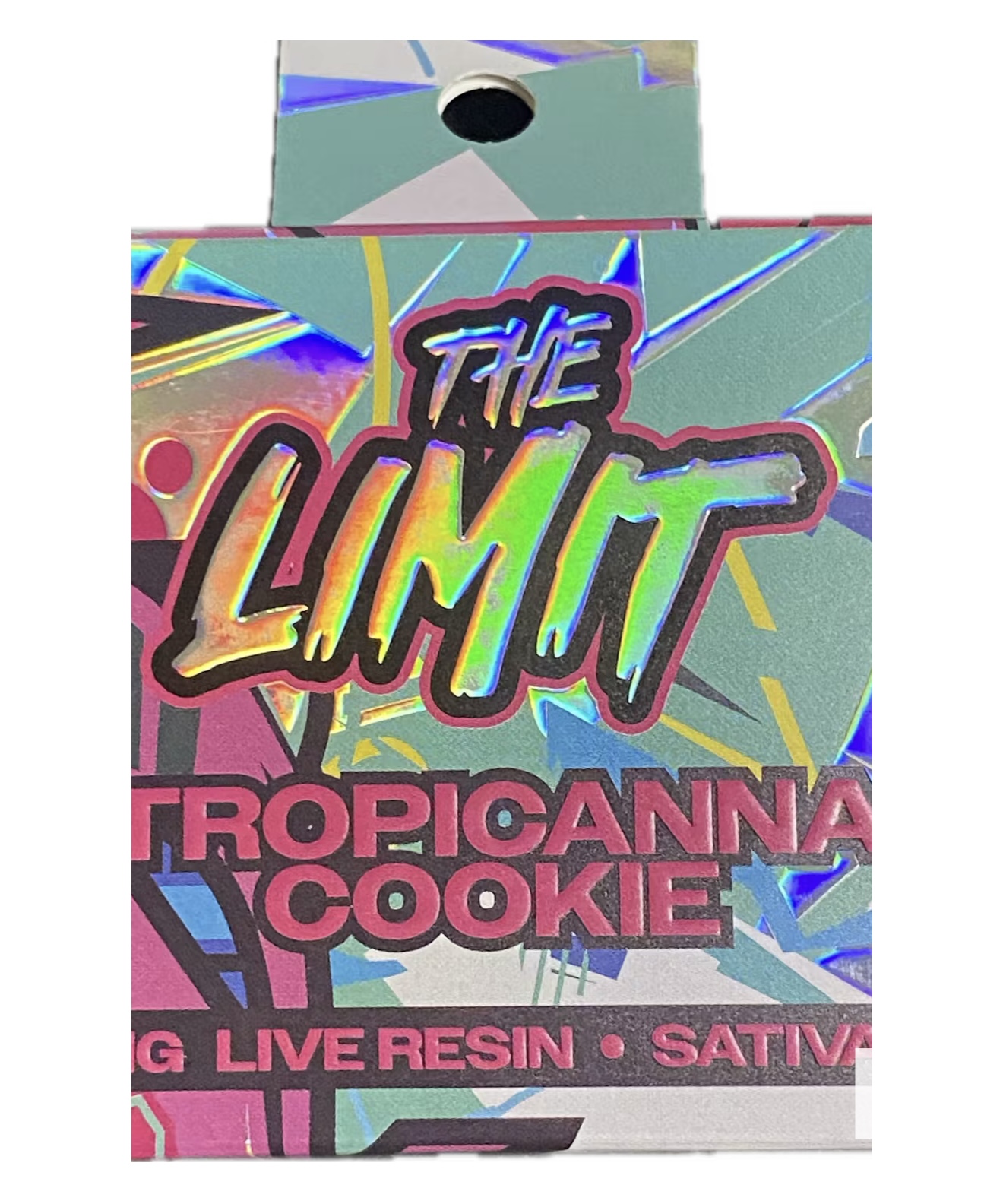 Photograph of product: AU The Limit: Tropicana Cookies Live Resin