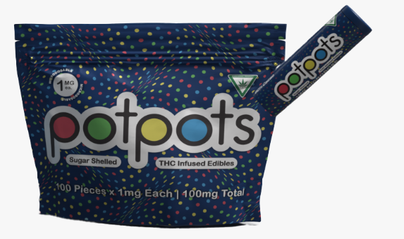 Photograph of Product: Dark Chocolate Potpots | Dream Edibles